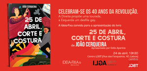 Sofia Aparício apresenta livro de João Cerqueira a 24 de abril