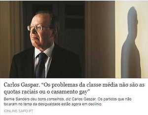 Entrevista a Carlos Gaspar, por Félix Ribeiro, para o Jornal i