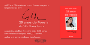 Lançamento de "Gilda, 25 anos de Poesia" no Grémio Literário
