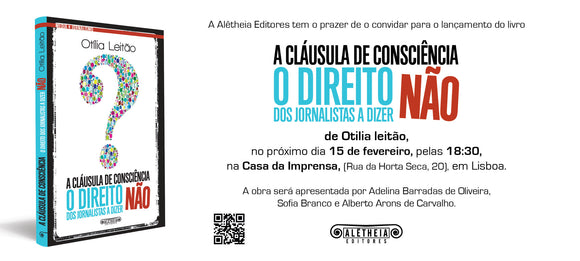 «Cláusula de Consciência» apresentado na Casa da Imprensa