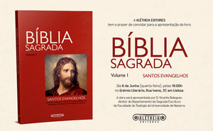 Bíblia Sagrada apresentada em Lisboa, no Grémio Literário
